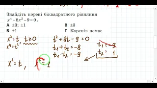 Підготовка до к р Квадратний тричлен