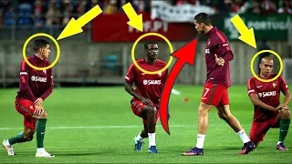 Latvia vs Portugal 2017 .. Do you know what Cristiano Ronaldo did vs Latvia?!