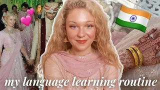 My Language Learning Routine 🇮🇳 (with a full time job)