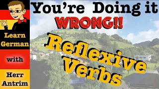 German Reflexive Verbs Don't Exist - You're Doing It WRONG!