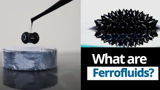 WHAT ARE FERROFLUIDS?  The Magnetic Liquid #superconductor #venom  #inside #visualizer #ferrofluid