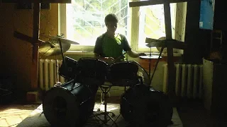 Моя игра на барабанах 14 лет назад!