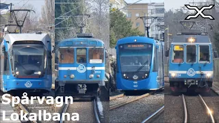 Spårvagn | Lokalbana | Tram | Light rail | Stockholm | Sweden | SL | 2022