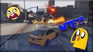 GTA 5 - Massive Car explosion