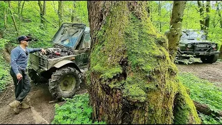 #OFFROAD начинается тяжело, Suzuki Samurai не выдержал одного