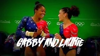 ★Gabby Douglas and Laurie Hernandez★ The Legend and the Talent