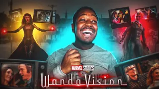 FIRST TIME BINGE WATCHING *WANDAVISION* Before Doctor Strange 2.... THIS IS WHY I LOVE MARVEL!!