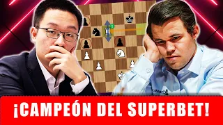 ¡¡Asombroso!! ES EL NUEVO CAMPEÓN POR MEDIO PUNTO | Superbet Rapid & Blitz Poland | Carlsen vs Wei