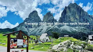 Transalp 2023 mit dem Rennrad von München nach Verona