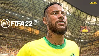 FIFA 22 - France Vs Brazil | FIFA World Cup Qatar 2022 | PS5 4K Gameplay