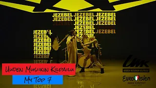 🇫🇮 Eurovision 2022: UMK (Uuden Musiikin Kilpailu) 2022 - Top 7 🇫🇮