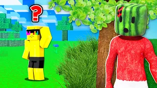 REALISTIC Hide and Seek In Minecraft!