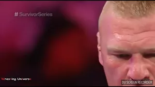 brock lesnar vs aj styles wwe survivor series 2017 full match