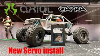 Axial Capra 1.9 Unlimited - new Servo install