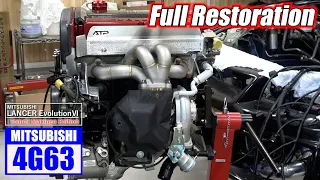 Mitsubishi Lancer Evolution 4G63 Engine Private Overhaul