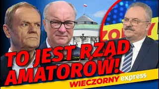 Rząd AMATORÓW! Jakubiak: NIE WIDZIAŁEM jeszcze tak LENIWEGO Sejmu