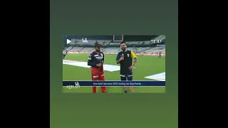 Virat kohli interviews Rajat Patidar.