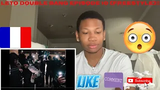 AMERICAN REACTION TO FRENCH RAP Leto - Double Bang Episode 10 (Freestyle)