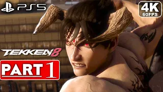 TEKKEN 8 Story Mode Gameplay Walkthrough Part 1 [4K 60FPS PS5] - No Commentary