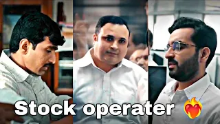 stock operater ❤️‍🔥|| Harshad Mehta status|| Harsha Mehta|| scam 1992