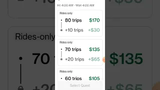 #uber new quest 90trips💲200