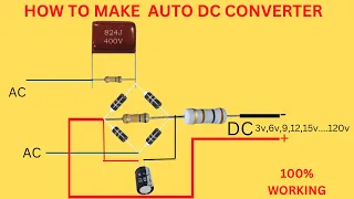 How to make Converter  220v power to 3v-6v-9v-12v-24v-48v-98v-120v.