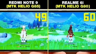 REALME 6i vs REDMI NOTE 9 - БОЛЬШОЕ СРАВНЕНИЕ В ИГРАХ!🔥 FPS + НАГРЕВ! GAMING TEST - КТО ЛУЧШЕ?🔥