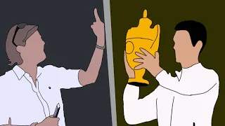 Novak Djokovic vs The Finger Lady | Wimbledon 2019 Animation