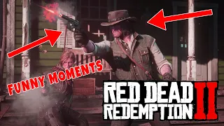 Red Dead Redemption 2 Funny Moments and Fails: Episode 2 (Twitch Funny Moments Compilation)