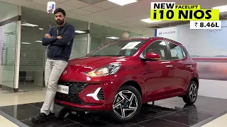 New Hyundai i10 Nios Asta Facelift 2023 | ₹ 8.46 lakh Updated Features, Looks | Depth Review