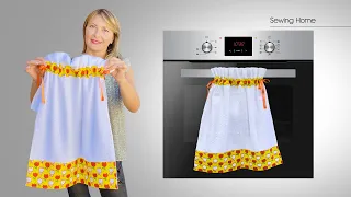 HOW TO MAKE KITCHEN TOWELS / Perfect Idea To Sell Or Gift / @sewinghome