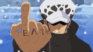 Trafalgar Law Lifts G-5 Marine Warship (English Dub)