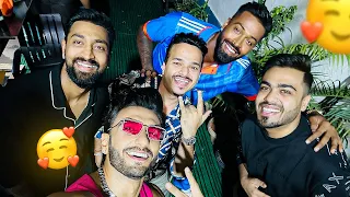 MEETING RANVEER SINGH AND PANDYA BROTHERS, DREAM COME TRUE ❤️😍