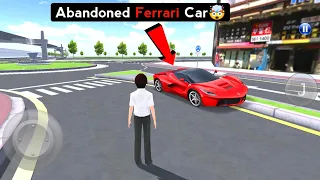 Abandoned Ferrari Car. Can We Drive in Version 29.4? - 3D Driving Class 2023 - best android gameplay