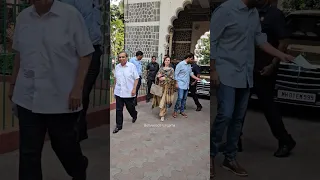 The #ambani family arrives to cast vote for #loksabhaelection2024 #shorts #mumbai