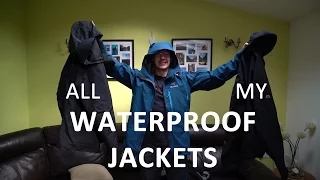 My Waterproof Jackets - Everything I use for different weather and walking, hiking and backpacking