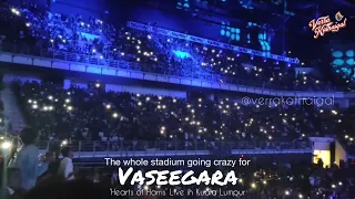 Whole Stadium singing along to Harris Jayaraj's Vaseegara