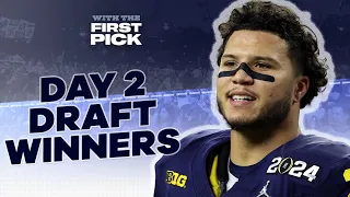 BIGGEST WINNERS from Day 2 of the 2024 NFL Draft including Michigan Wolverines, Commanders & Eagles