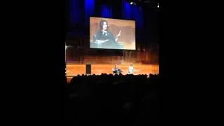 The Wonderful Nigella Lawson in conversation with our own Jill DUPLEIX at Melbourne Town Hall