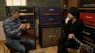 TALK & PLAY #2 MARSHALL AMPS / 生形真一氏 (Nothing’s Carved In Stone)  が、あの改造マーシャルをサウンドチェック！（後編）