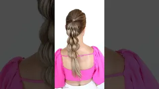 Bushel Braid.  Do you find this braid easy or difficult to do? #hairstyles #braids