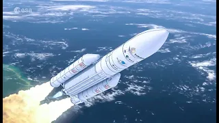 James Webb Space Telescope  - from the Ariane5 #VA256 launch to full in orbit deployment