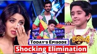 Shocking Elimination Of Sanchit Chanana Today's Episode Of Super Dancer Chapter 4 12 September 2021