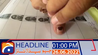 Geo News Headlines 01 PM | 26 June 2022