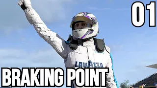 F1 2021 | BRAKING POINT | Williams Racing | PART 1 - The Beginning - Xbox Series X Gameplay