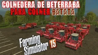 Comprando Colheitadeira de Beterraba Para Colher Batata, É Possível?? - Farming Simulator 15