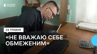 Ветеран, що втратив обидві руки на війні, повернувся на роботу