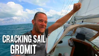 A Blistering Sail in the Bahamas,  Beach PIGS & Underwater Caves Ep 103