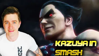 Reaction to Kazuya Mishima in Smash Ultimate