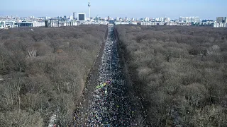 Solidarität mit der Ukraine: Zehntausende Demonstranten in Berlin | AFP